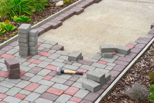 Residential Paver Driveway in Moore, OK